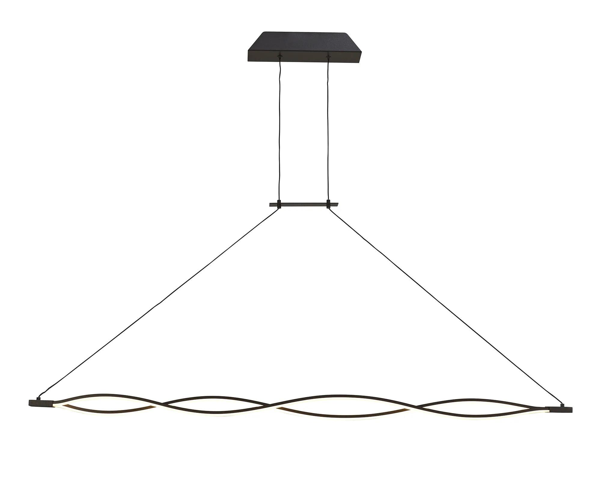 Sahara Brown Oxide XL Ceiling Lights Mantra Linear Fittings